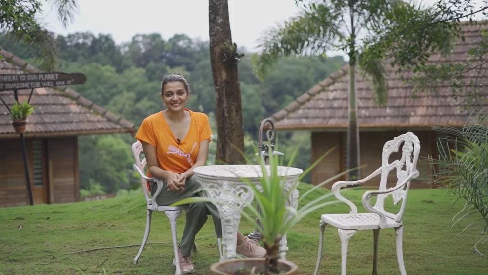 Actress Diya Holidaying @ WildPlanet Jungle Resort